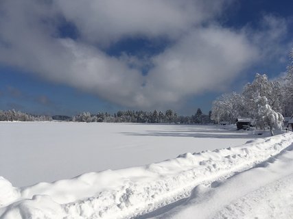 Winterlandschaft in den Ammergauer Alpen 