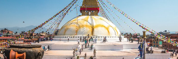 Stupa in Bodnath