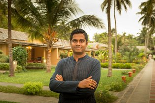 Ayurveda Arzt Dr. Vignesh vom Sitaram Ayurveda Resort