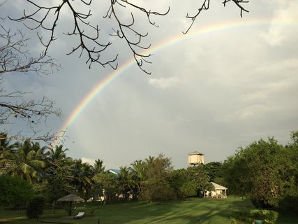 Regenbogen über Sri Lanka
