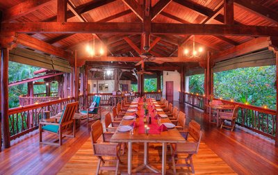 Restaurant in Holzoptik