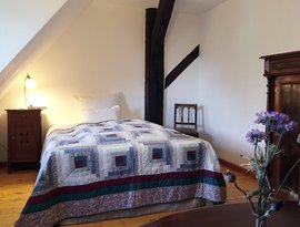 Zimmer Nummer 5 im Haus am Watt mit geteiltem Bad