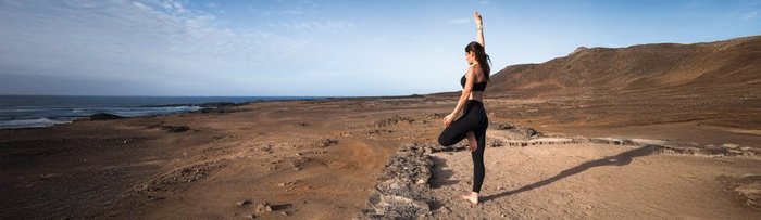 Yogalehrerin Spiri Fountoglou