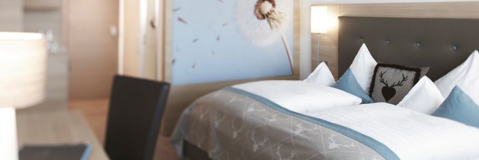 Gemütliche Zimmer im Kunzmann's Hotel laden zum Ausruhen ein (Classic DZ)