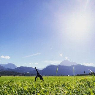 Was gibt es schöneres als Yoga in der Sonne?