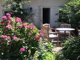 Terrasse im Appartement Nummer 3