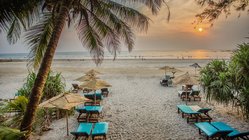 ayurveda-reisen-kuren-indien-goa-devarya-wellness-center-strand Genießen Sie die weite Aussicht auf den Ozean
