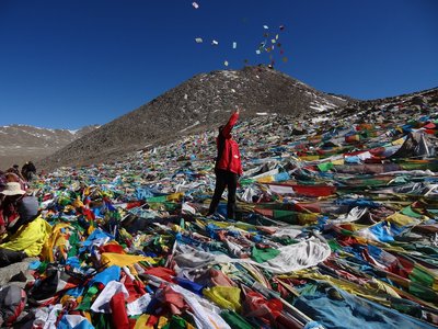 Lebensfreude am Himalaya in Tibet