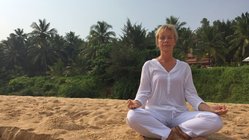 Birgit Hegemann Birgit Hegemann genießt die Ruhe der Meditation im Bethsaida Hermitage
