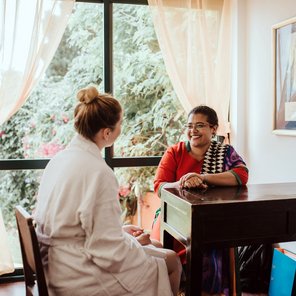 Ärztliche Konsultation im Ayurveda Hotel Alpino Atlantico 