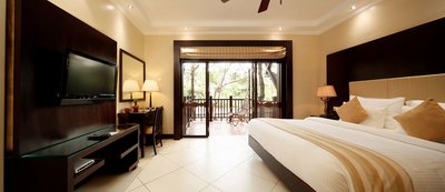 Die Zimmer im Premium Land Cottage sind modern und elegant eingerichtet