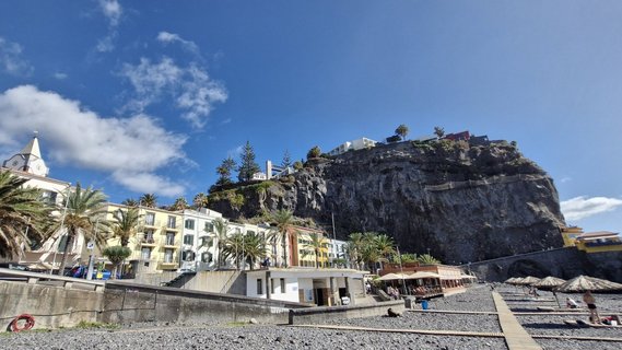 Blick auf den Strand