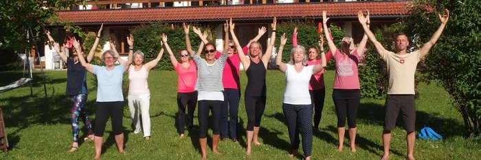Die Yoga-Praxis hat allen Freude bereitet und Inspiration für den Alltag geboten.