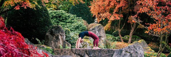 Yogalehrerin Julia Düster