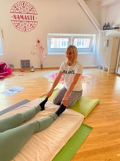Yogalehrerin Tatjana Stauder-Jung
