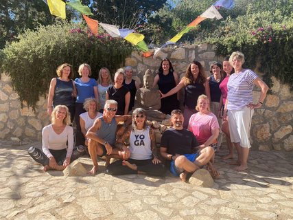 Die Gruppe Yogis