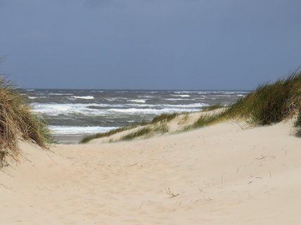 Weißer Sandstrand auf Baltrum