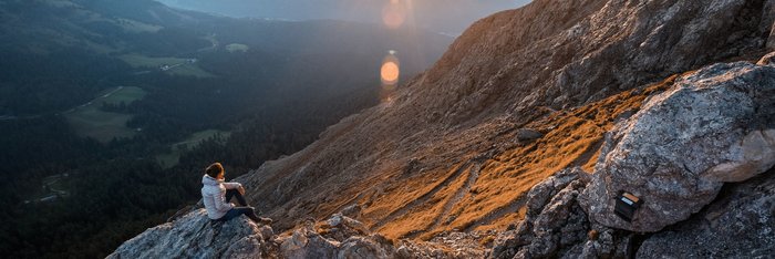 Freuen Sie sich auf die Natur in den Bergen Südtirols 