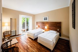 Die Deluxe Zimmer im Haupthaus des Svata Katerina Resorts