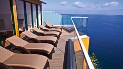 Portugal Madeira Hotel Alpino Atlantico Sonnenterrasse Entspannung pur im Alpino Atlantico