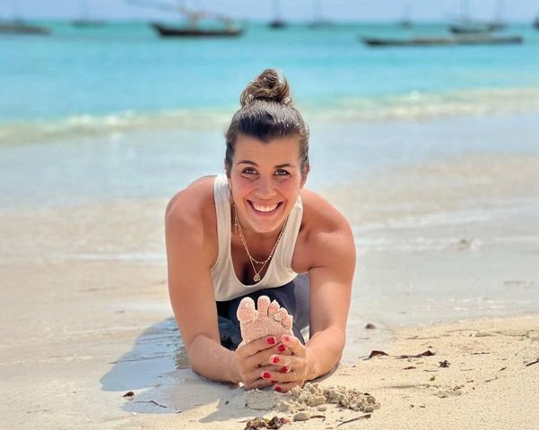 Yogalehrerin Lara Menevidis Yogalehrerin Lara Menevidis