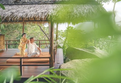 Traditionelle Thai Massage im Kamalaya