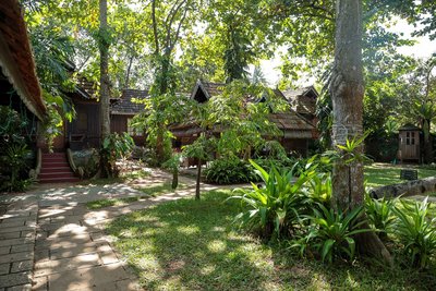 Garten des Anaamaya Resorts