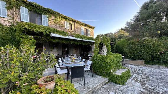 Terrasse der Finca Son Mola Vell