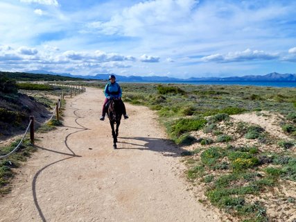 Die Augenblicke beim Reiten auf Mallorca genießen 