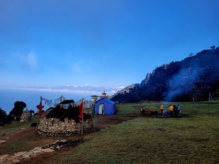 Das Camp auf dem Paro Bumdra Trek