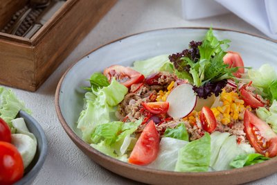 Das Essen wird frisch für Sie zubereitet