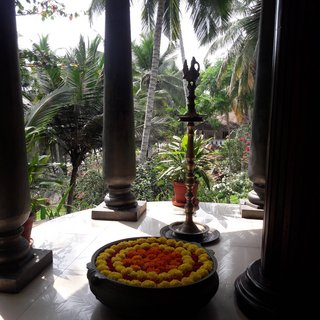 Sie wohnen im Bethsaida Hermitage in Indien in Kerala 