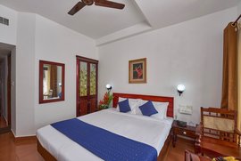 Indisches Flair in den Zimmern des Somatheeram Palmshore