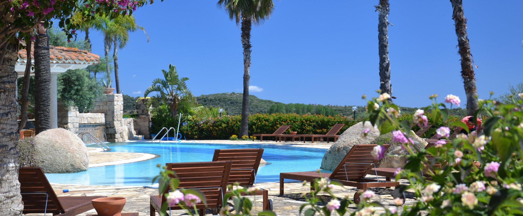 Italien Sardinien Hotel Galanias Pool