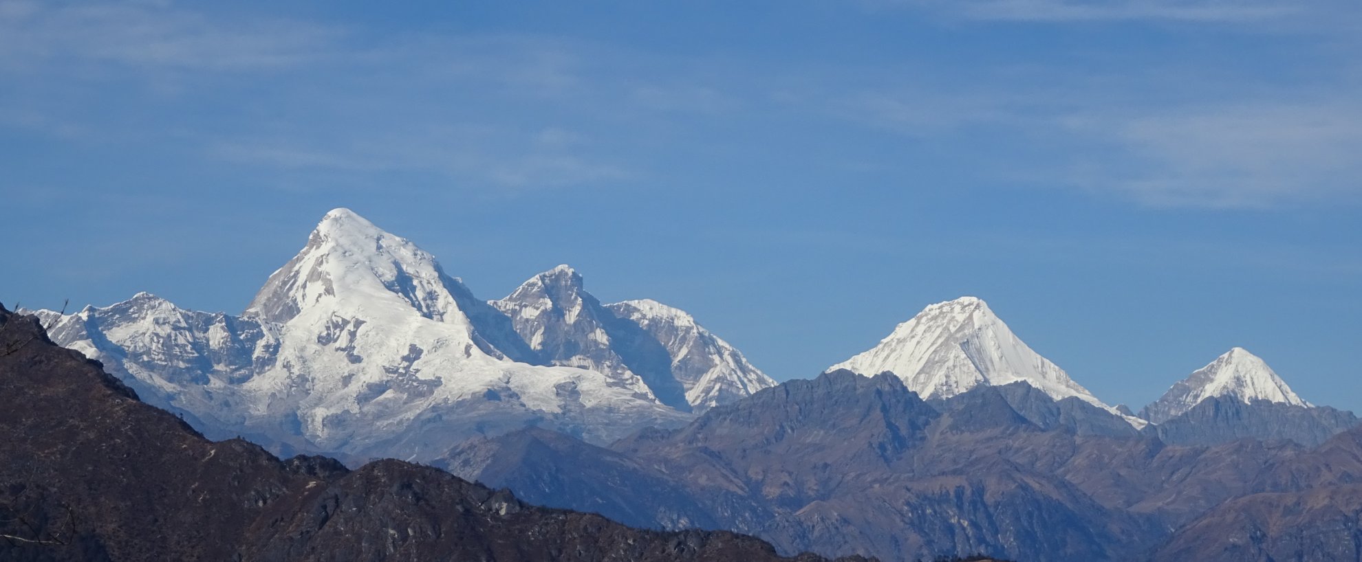 Bhutan Reisen Chelela Pass Gipfel Mount Jomolhari
