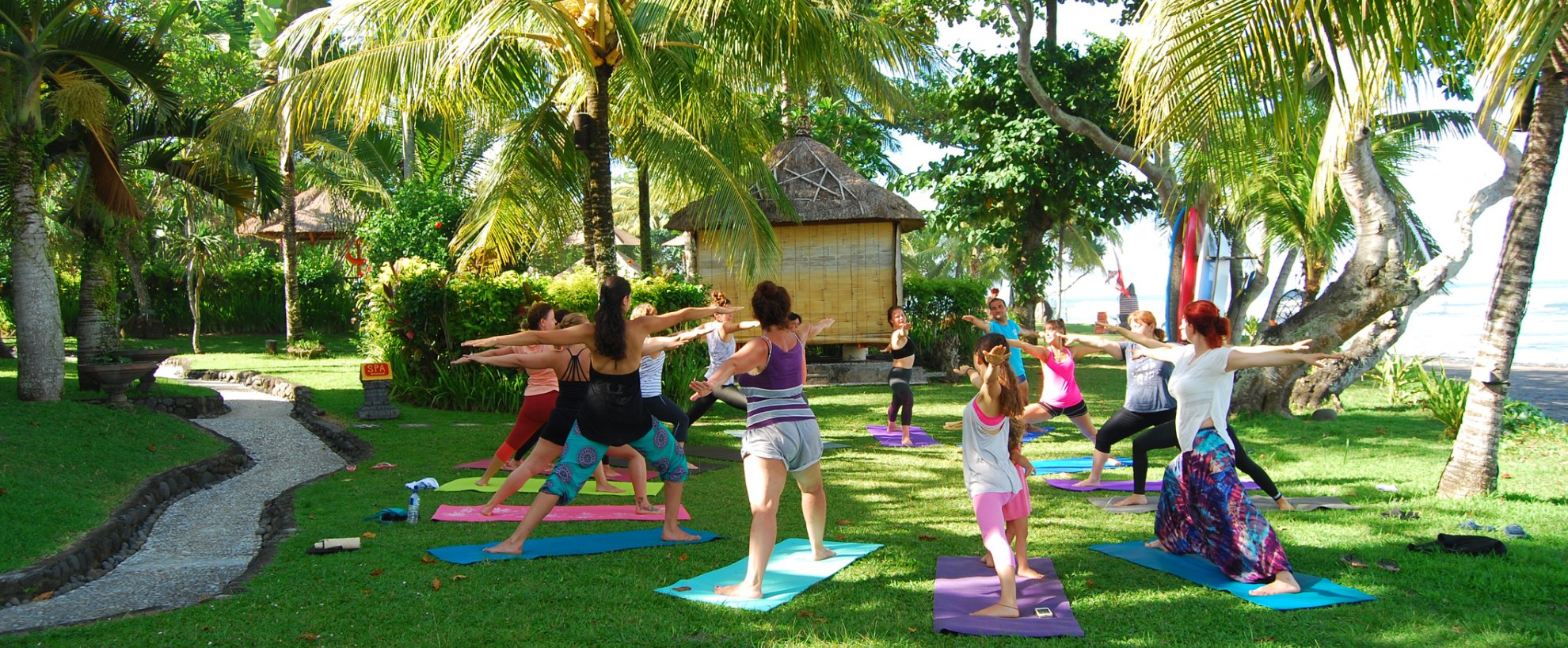 Yoga Reisen Indonesien Bali Puri Dajuma