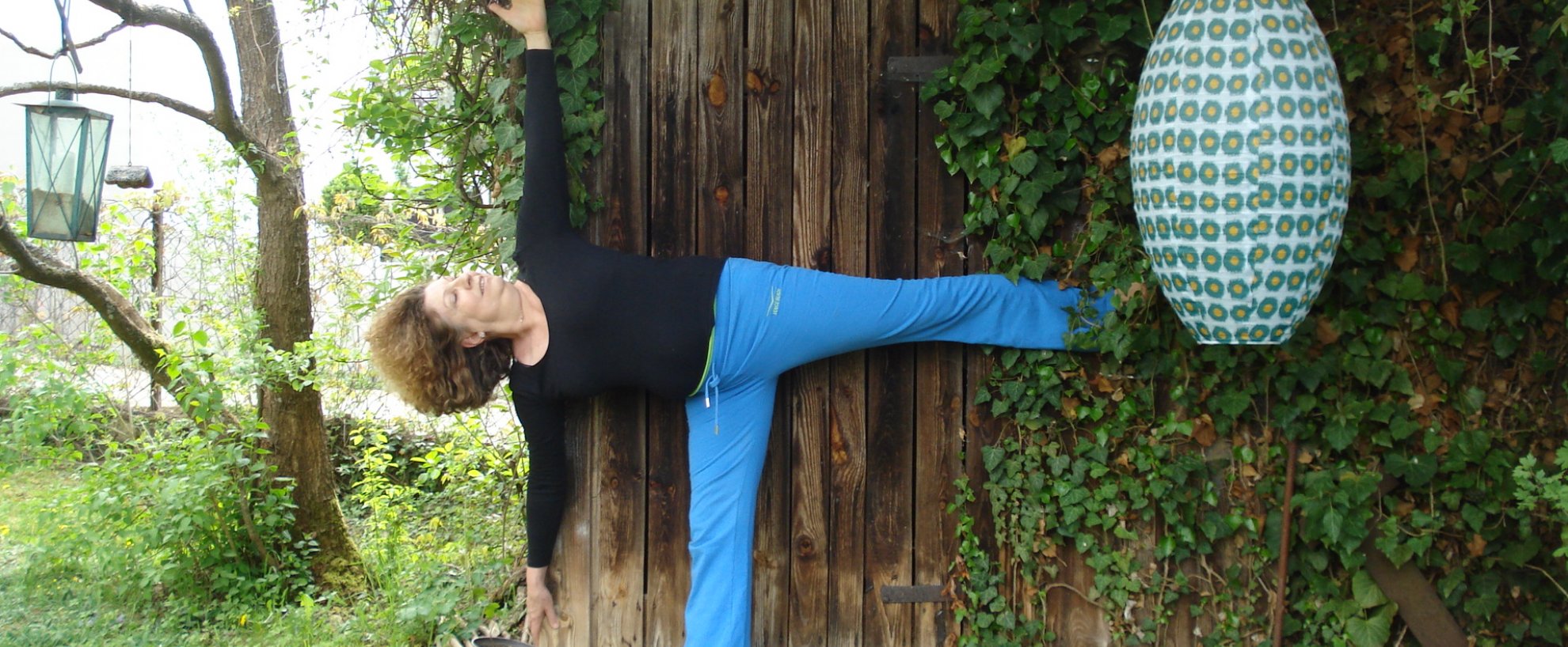 Yogalehrerin Birgitt Lehmke