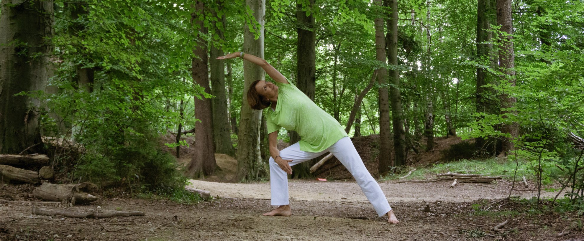 Yogalehrerin Evelyn Endler
