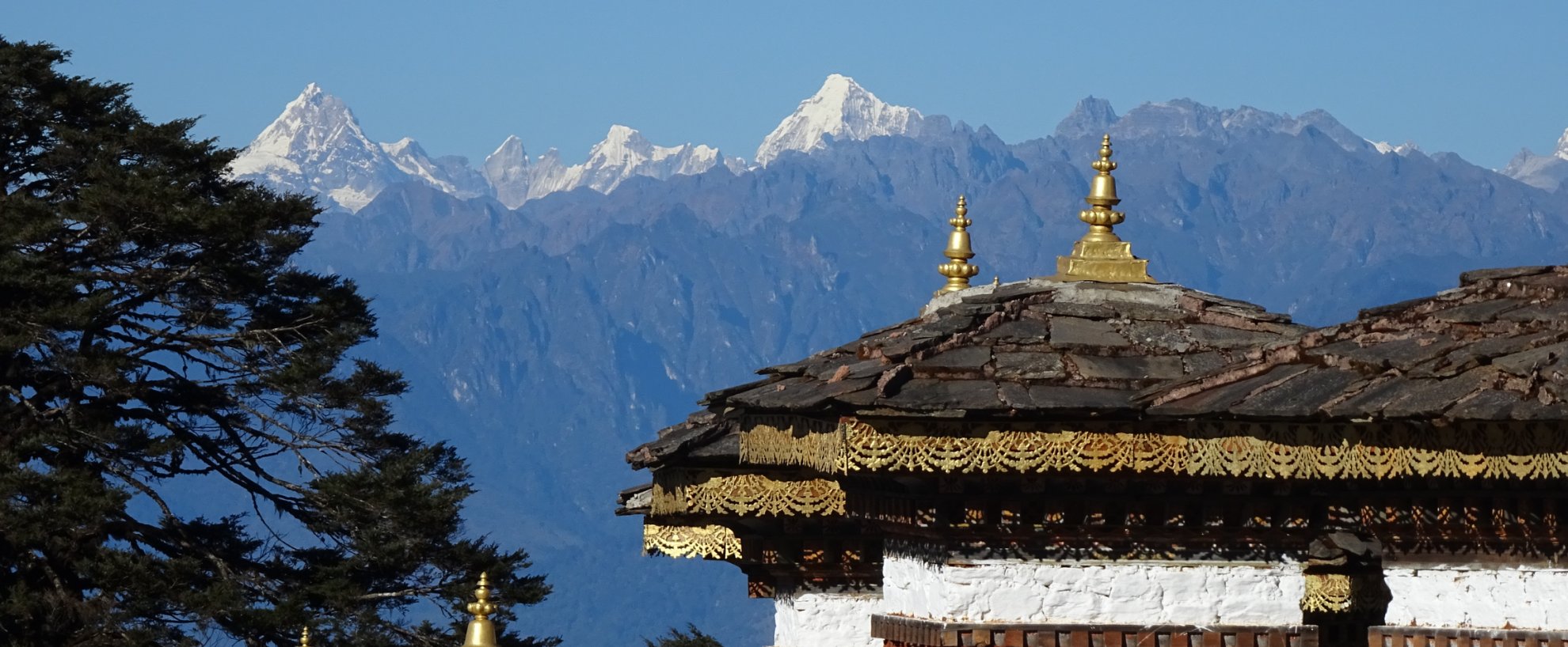 Bhutan, Himalaya, Dochu La Chorten