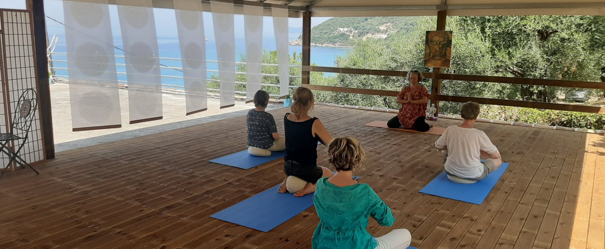 ilios center griechenland sivota yoga reisen