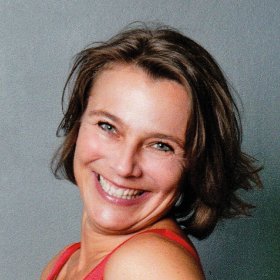 Yogalehrerin Daniela Lautz