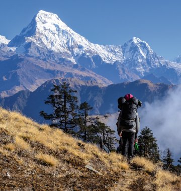 Wandern durch die faszinierende Landschaft Nepals