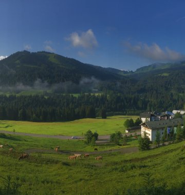 Yoga Urlaub Deutschland Allgäu Bio Berghotel Ifenblick Natur Berge