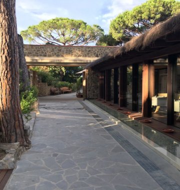 Yoga URlaub Resort Roccamare Italien Toskana Pinienwald