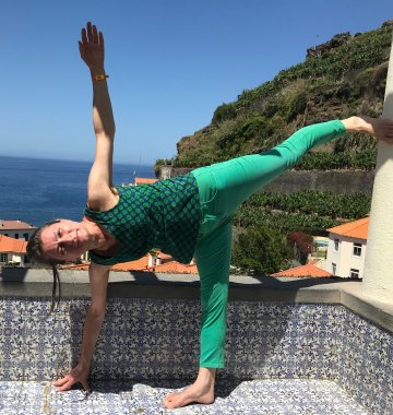 Portugal Madeira Hotel Estalagem Yogalehrerin Hajdu