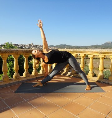 Yogalehrerin Tina Brummer