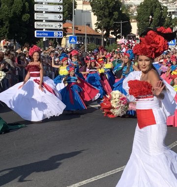 Das Fest da Flor in der Hauptstadt Funchal