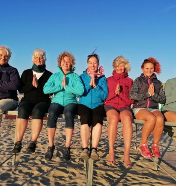 yoga urlaub reisen deutschland baltrum naturhotel gruppe strand