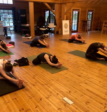 yoga urlaub reisen deutschland seehotel niedernberg yogaraum