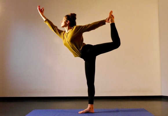Yogalehrerin Judith Nagel